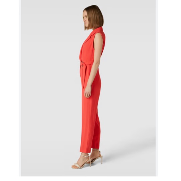 NWT Mango Candela Belt Wrap Jumpsuit size Small - Picture 8 of 10